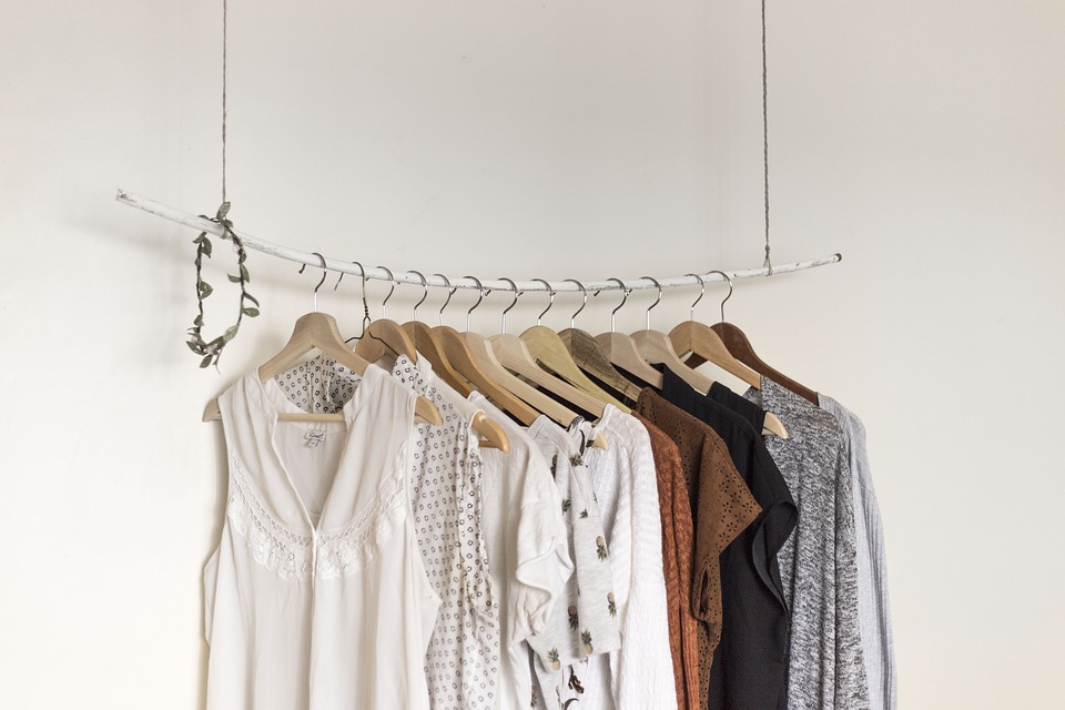 hanged clothes